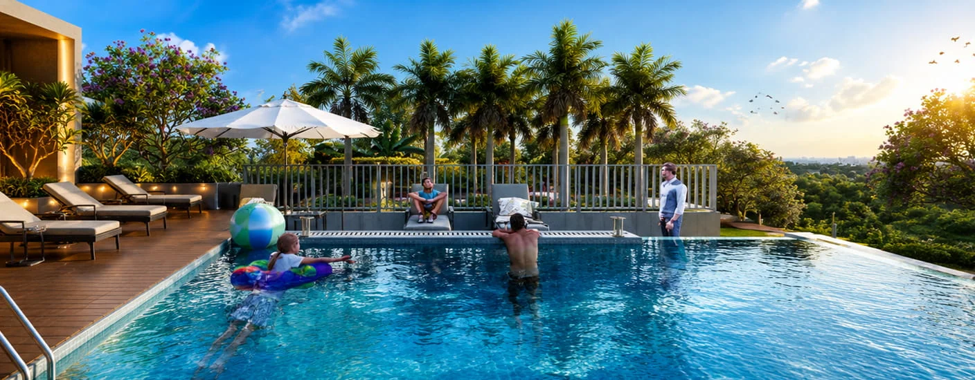 Sankalp Torezza Ravet Swimming Pool Image